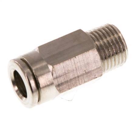 Racor de 6mm x R1/8'' con rosca macho de latón NBR [5 piezas]