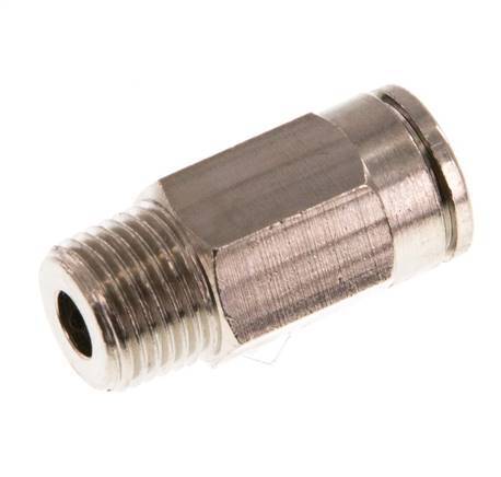 Racor de 6mm x R1/8'' con rosca macho de latón NBR [5 piezas]