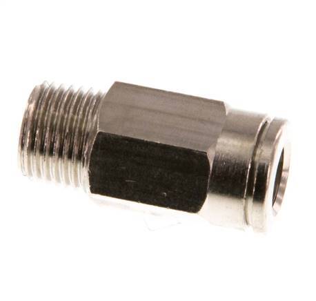 Racor de 6mm x R1/8'' con rosca macho de latón NBR [5 piezas]