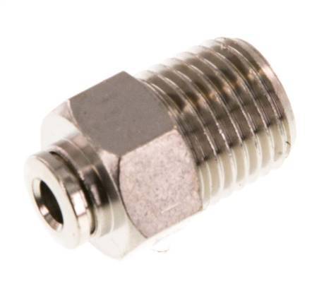 Racor de 4mm x R1/4'' con rosca macho de latón NBR [2 piezas]