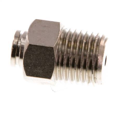 Racor de 4mm x R1/4'' con rosca macho de latón NBR [2 piezas]