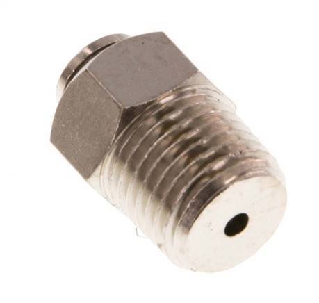 Racor de 4mm x R1/4'' con rosca macho de latón NBR [2 piezas]