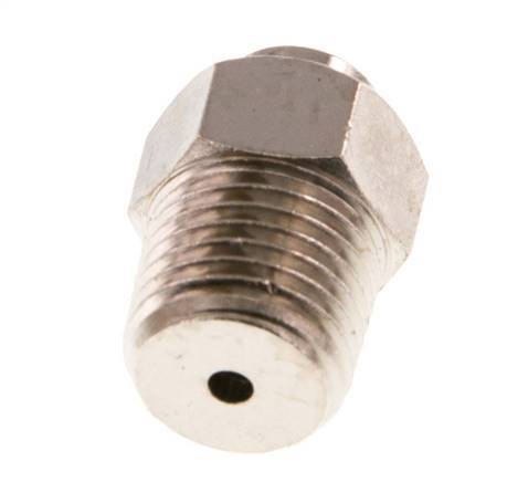 Racor de 4mm x R1/4'' con rosca macho de latón NBR [2 piezas]