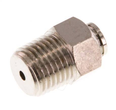 Racor de 4mm x R1/4'' con rosca macho de latón NBR [2 piezas]