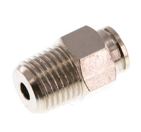 Racor de 6mm x R1/4'' con rosca macho de latón NBR [2 piezas]
