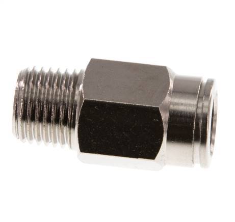 Racor de 10mm x R1/4'' con rosca macho de latón NBR [2 piezas]