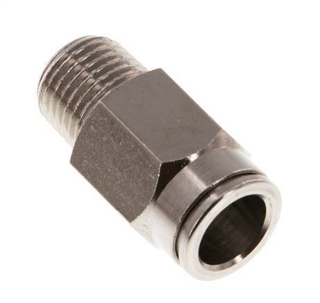 Racor de 10mm x R1/4'' con rosca macho de latón NBR [2 piezas]