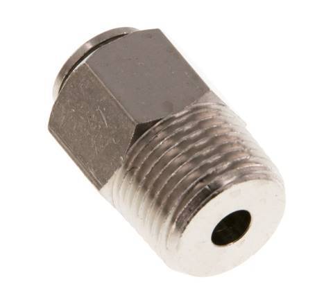 Racor de 8mm x R3/8'' con rosca macho de latón NBR [2 piezas]