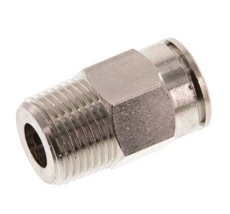 Racor de 12mm x R3/8'' con rosca macho de latón NBR [2 piezas]