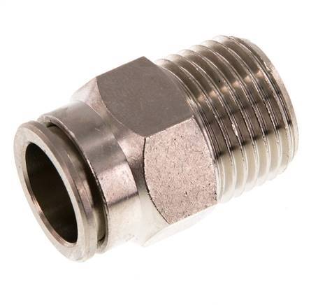 Racor de 14mm x R1/2'' con rosca macho Latón NBR