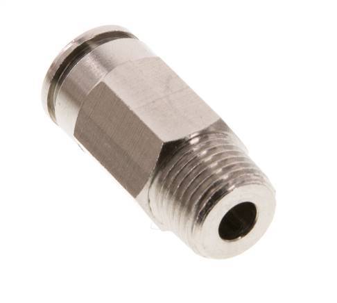 Racor de 6mm x R1/8'' con rosca macho de latón FKM [5 piezas]