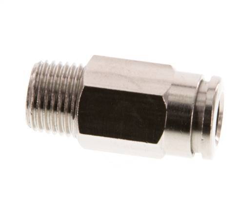 Racor de 6mm x R1/8'' con rosca macho de latón FKM [5 piezas]