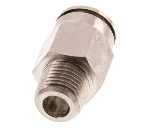 Racor de 12mm x R1/4'' con rosca macho de latón FKM [2 piezas]