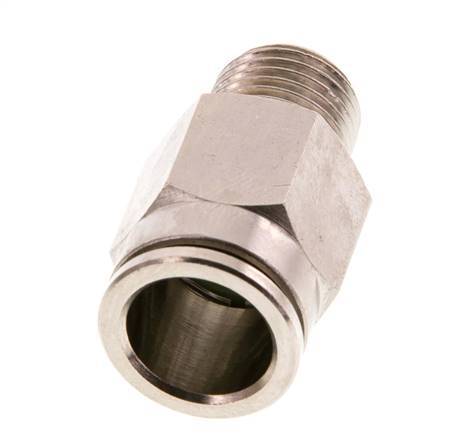 Racor de 12mm x R1/4'' con rosca macho de latón FKM [2 piezas]