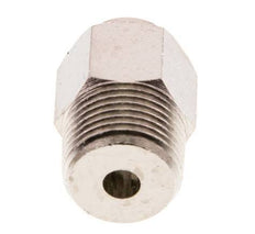Racor de 8mm x R3/8'' con rosca macho de latón FKM [2 piezas]