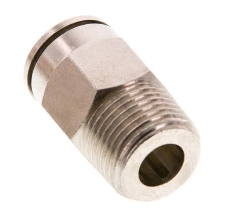 Racor de 12mm x R3/8'' con rosca macho de latón FKM [2 piezas]