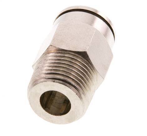 Racor de 12mm x R3/8'' con rosca macho de latón FKM [2 piezas]