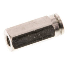 Racor de 4mm x M 5 con rosca hembra de latón NBR [2 piezas]