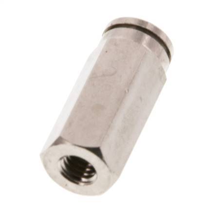 Racor de 4mm x M 5 con rosca hembra de latón NBR [2 piezas]