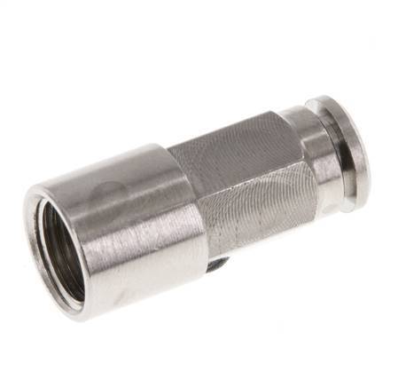 Racor de 5mm x G1/8'' con rosca hembra de latón NBR [2 piezas]
