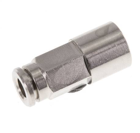 Racor de 5mm x G1/8'' con rosca hembra de latón NBR [2 piezas]