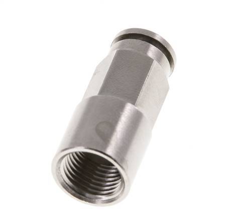 Racor de 5mm x G1/8'' con rosca hembra de latón NBR [2 piezas]