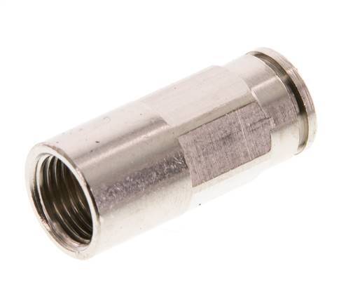 Racor de 6mm x G1/8'' con rosca hembra de latón FKM [2 piezas]