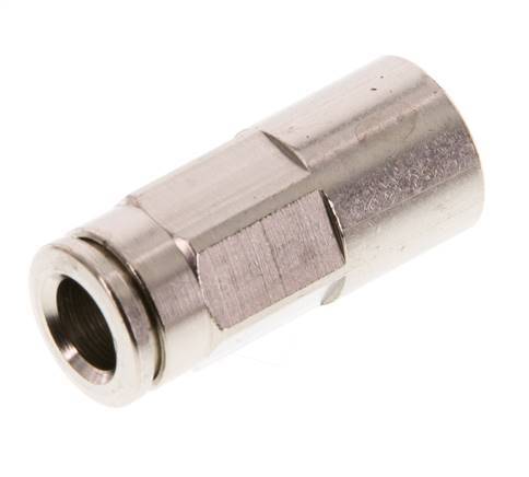 Racor de 6mm x G1/8'' con rosca hembra de latón FKM [2 piezas]