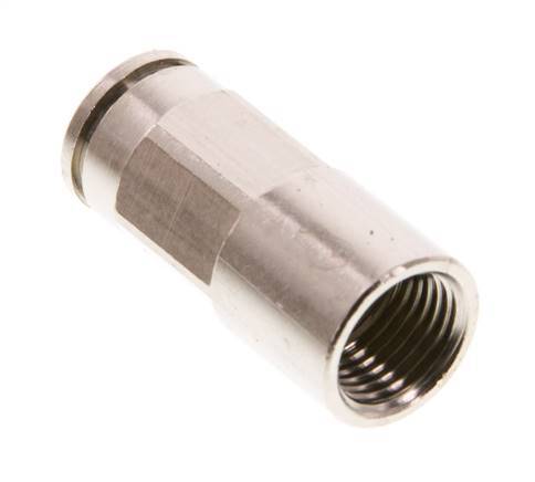 Racor de 6mm x G1/8'' con rosca hembra de latón FKM [2 piezas]