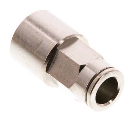 Racor de 8mm x G1/4'' con rosca hembra de latón FKM [2 piezas]