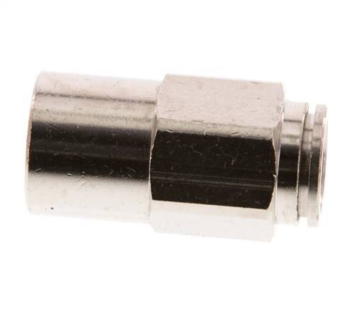 Racor de 12mm x G1/4'' con rosca hembra de latón FKM