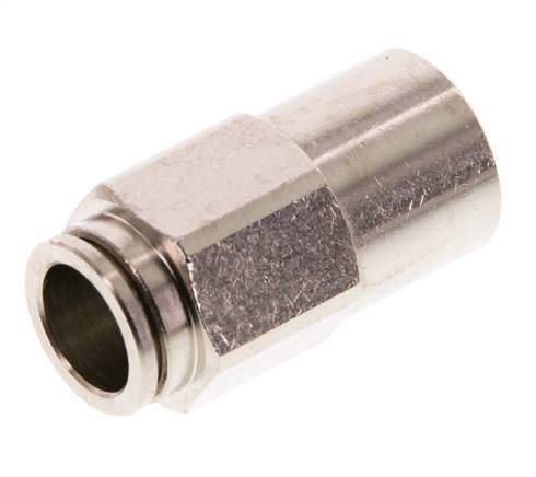 Racor de 12mm x G1/4'' con rosca hembra de latón FKM