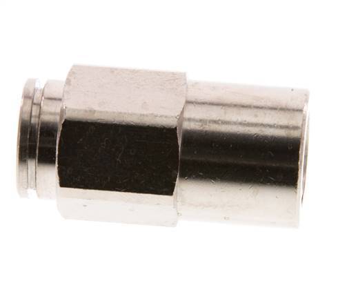 Racor de 12mm x G1/4'' con rosca hembra de latón FKM