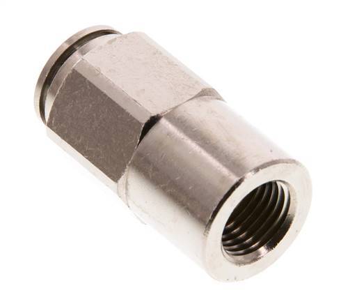 Racor de 12mm x G1/4'' con rosca hembra de latón FKM