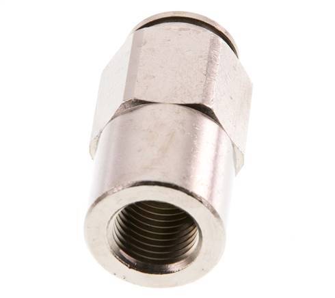 Racor de 12mm x G1/4'' con rosca hembra de latón FKM