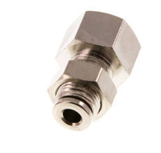 Racor de 4mm x G1/8'' con rosca hembra de latón NBR Bulkhead [2 piezas]