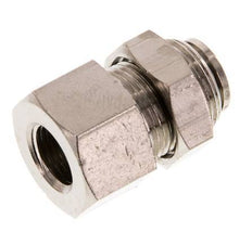 Racor de 6mm x G1/8'' con rosca hembra de latón NBR Bulkhead [2 piezas]