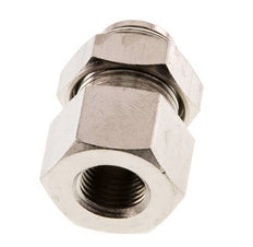 Racor de 6mm x G1/8'' con rosca hembra de latón NBR Bulkhead [2 piezas]
