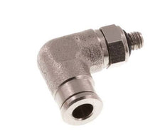Racor de 3mm x M 3 90deg con rosca macho Latón NBR Giratorio