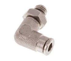 Racor de 3mm x M 5 90deg con rosca macho Latón NBR Giratorio