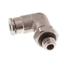 Racor de 3mm x M 5 90deg con rosca macho Latón NBR Giratorio