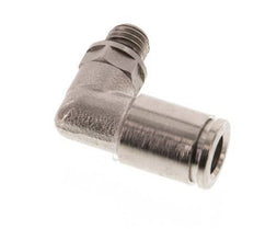 Codo de 6mm x M 7 90deg con rosca macho latón NBR giratorio [2 piezas]