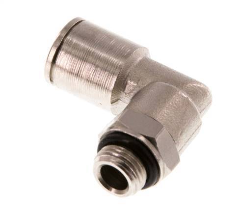 Codo de 90 grados 8mm x G1/8'' con rosca macho latón NBR giratorio [2 piezas]