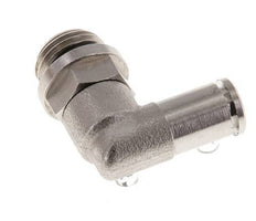 Codo de 90 grados 5mm x G1/4'' con rosca macho latón NBR giratorio [2 piezas]