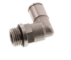 6mm x G1/4'' Codo 90deg Racor con rosca macho Latón NBR Giratorio [2 Piezas]