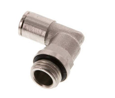 6mm x G1/4'' Codo 90deg Racor con rosca macho Latón NBR Giratorio [2 Piezas]