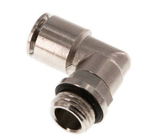 Codo de 90 grados 8mm x G1/4'' con rosca macho latón NBR giratorio [2 piezas]