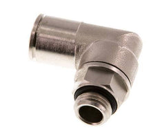 Codo de 90 grados 12mm x G1/4'' con rosca macho Latón NBR Giratorio