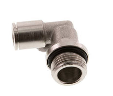 Codo de 90 grados 8mm x G3/8'' con rosca macho latón NBR giratorio [2 piezas]