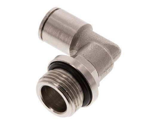 Codo de 90 grados 8mm x G3/8'' con rosca macho latón NBR giratorio [2 piezas]